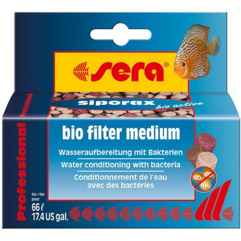 Sera Aquariumfiltermedium siporax bio active Professional 35 g Filterkeramik