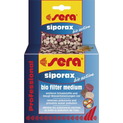 Sera Aquariumfiltermedium siporax bio active Professional 500 ml Aquarium-Wasseraufbereiter