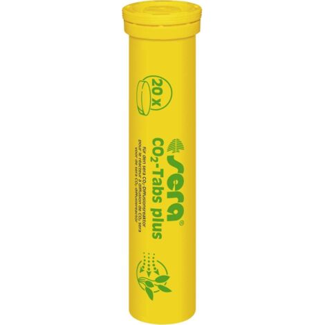 Sera Aquariumpflege CO2-Tabs plus 20 Tabs Pflanzendünger