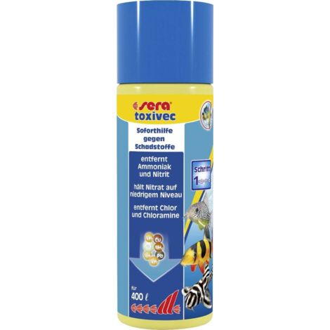 Sera Aquariumwasseraufbereiter toxivec 100 ml Wasseraufbereiter