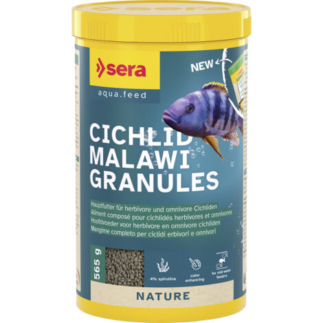 Sera Fischfutter Cichlid Malawi Granules 1 L Granulat