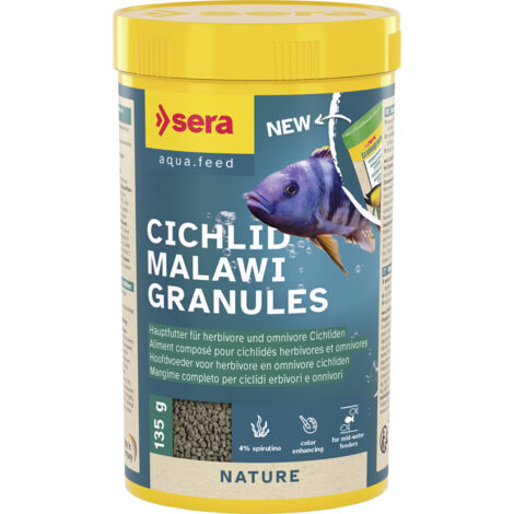 Sera Fischfutter Cichlid Malawi Granules 250 ml Fischfutter