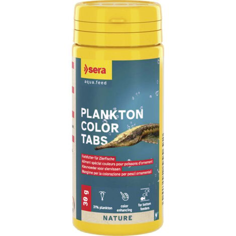 Sera Fischfutter Plankton Color Tabs 50 ml Fischfutter