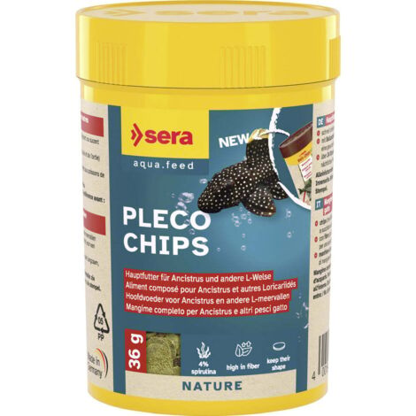Sera Fischfutter Pleco Chips 100 ml Fischfutter