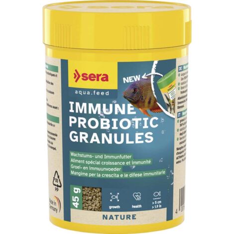 Sera Fischfutter Wachstumsfutter Immune Probiotic Granules 100 ml Granulat
