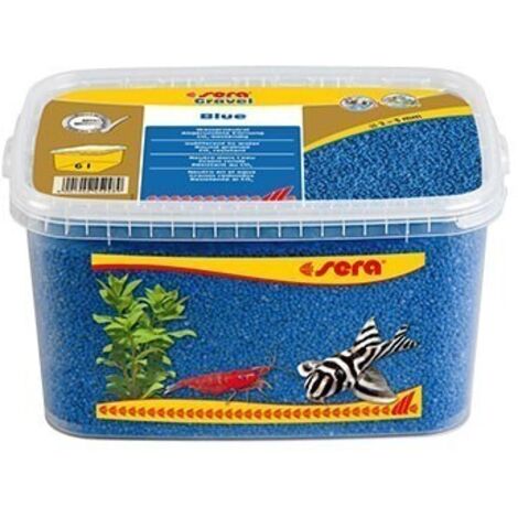 Sera Gravillon Aquarium Pro azul 6 litros 1 kg