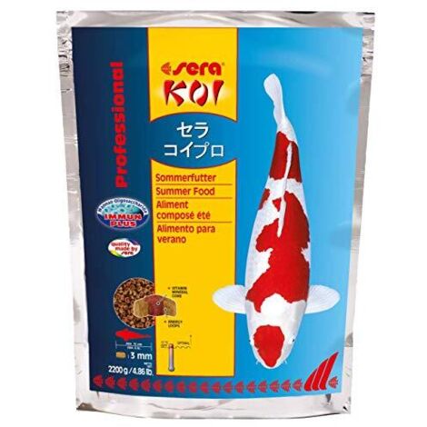 Sera Koi Professional Cibo Estivo Granuli 2,2 kg