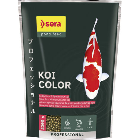 Sera Koifutter Professional Color mit Spirulina 2,2 kg Teichfutter