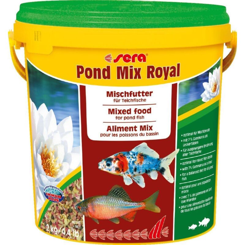 Sera Pond Mix Royal nourriture complète poissons bassin 2 kg