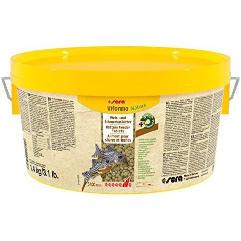 Sera Nature Viformo - Mangime per Loricaridi e Botie - Formato: 5400 pastiglie