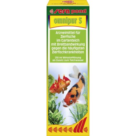 Sera Pond Arzneimittel für Teichfische Omnipur A 250 ml Heilmittel