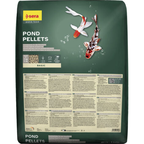 Sera Pond Fischfutter Teich Pellets 40 L Fischfutter