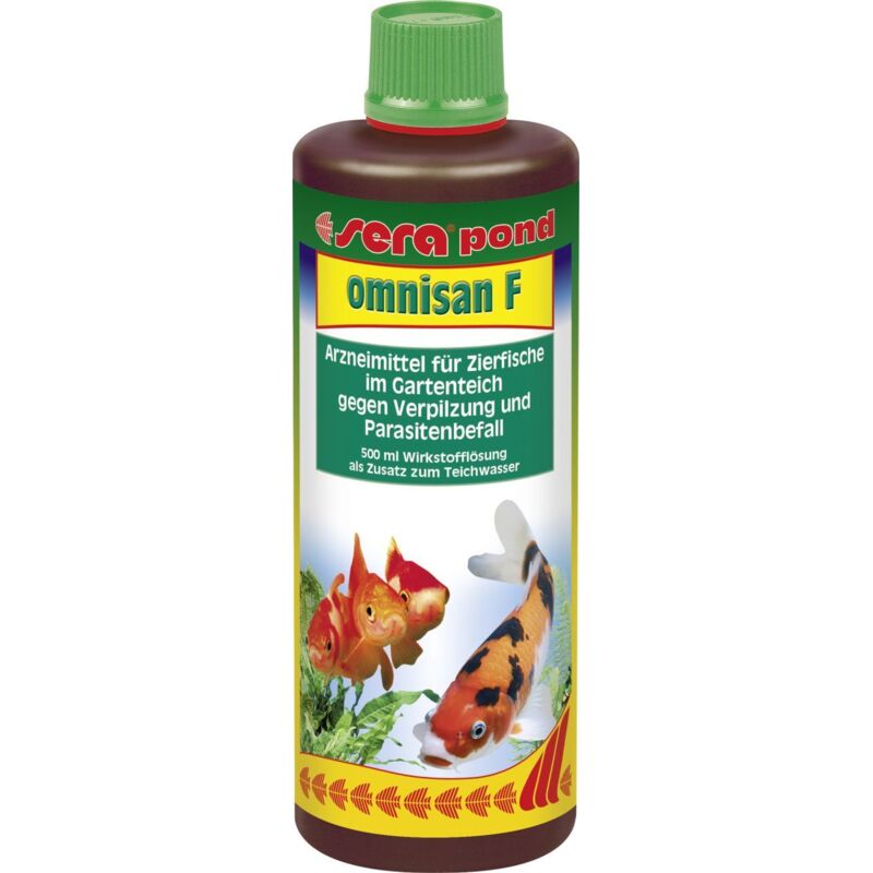 Sera Pond Arzneimittel Für Teichfische Omnisan F 500 Ml Heilmittel