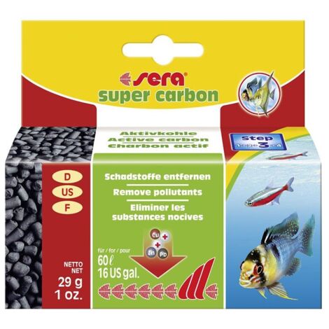 Sera, Super Carbon - Carbone Attivo