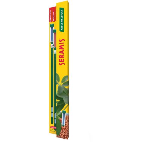 SERAMIS® Gießanzeiger groß (26 cm), 2 Stück Pflanzgefäß-Bewässerungshilfen