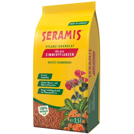 Seramis Pflanz-Granulat für Zimmerpflanzen 2,5 L Bodenzusatz