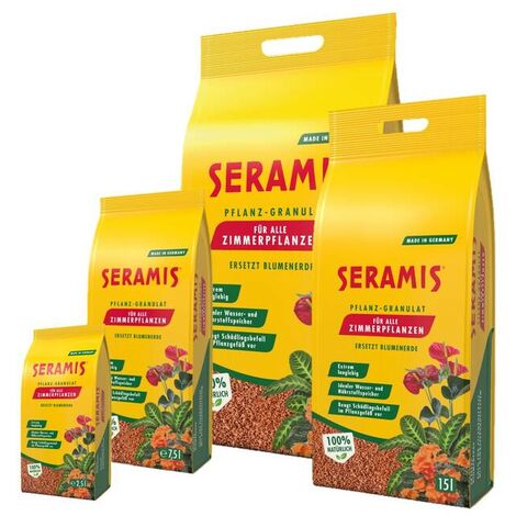 Seramis Pflanz-Granulat für alle Zimmerpflanzen - 2,5 L