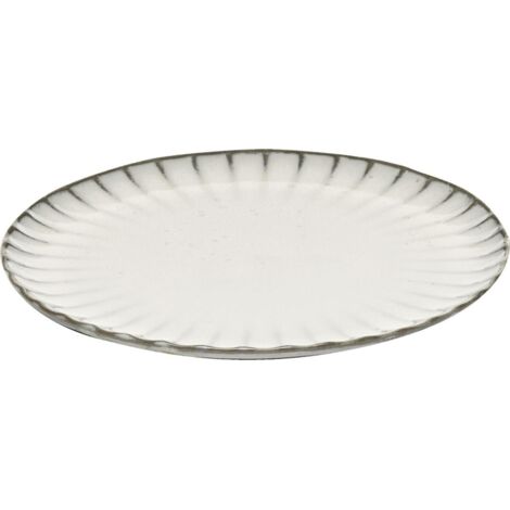 SERAX Inku Teller M Inku White, ø: 210 mm