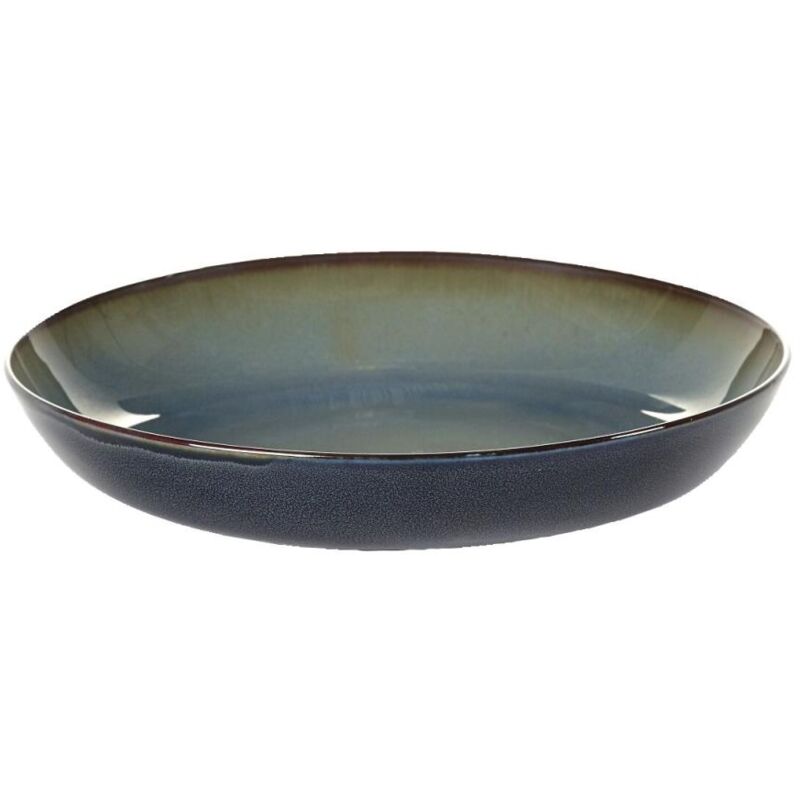 Teller Tief L Smoky Blue / Dark Blue, Ø, 235 Mm - Serax