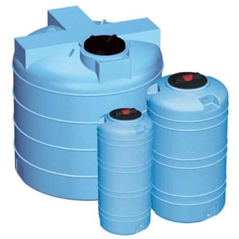 Serbatoio da esterno verticale linea vertigo 1000 litri azzurro rototec vn1000
