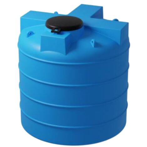 Serbatoio da esterno verticale lt.5000 rototec in polietilene per acqua