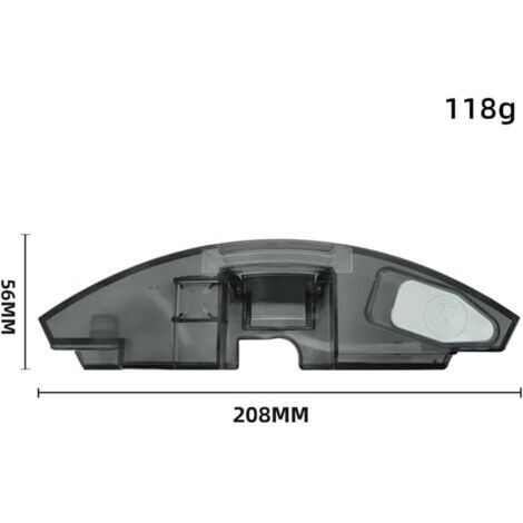 Serbatoio dell'acqua di ricambio con 4 cuscinetti in tessuto compatibile con i ricambi e gli accessori per aspirapolvere robot Roborock S7 MaxV Ultra/S7 MAXV/S7 Pro.