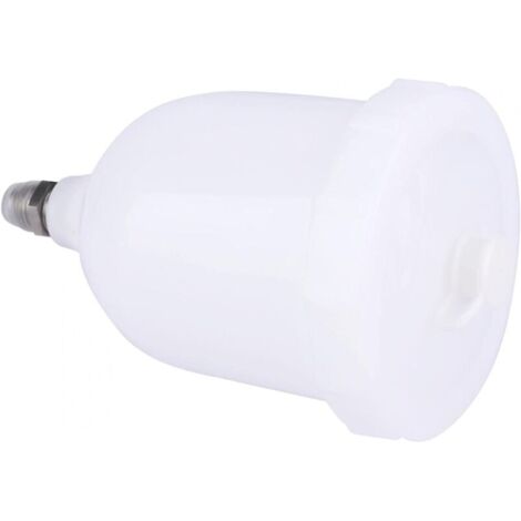Serbatoio di vernice a gravità, connettore filettato maschio. Accessori per utensili pneumatici. Serbatoio per aerografo da 600 ml. Serbatoio per pistola a spruzzo per decorazione.