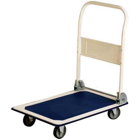 Serena Group Carrello Piattaforma 150 Kg Lamiera Rinforzata 74x48 cm
