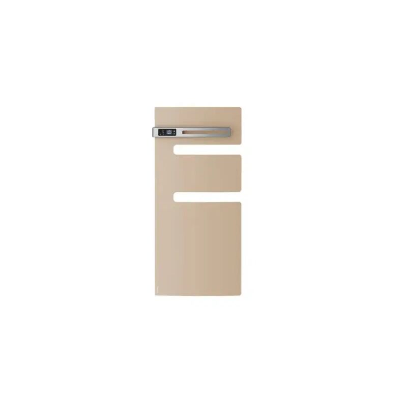 Radiateur sèche-serviettes connecté Serenis avec soufflerie mât gauche 1500W Beige - 850597 - Atlantic
