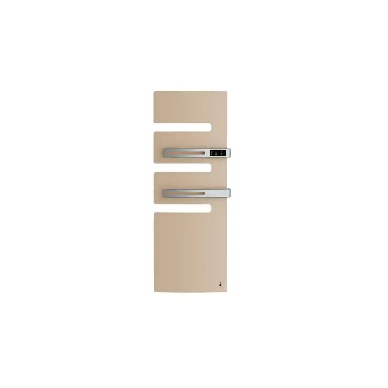 Radiateur sèche-serviettes connecté Serenis Premium mât droite 1750W Beige - 850474 - Atlantic