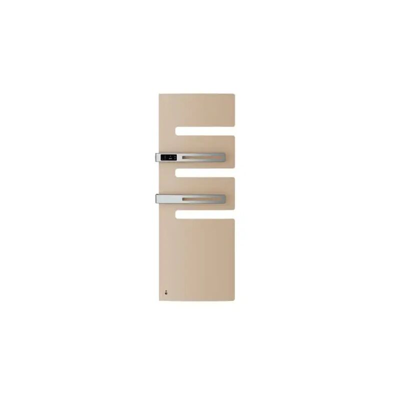 Radiateur sèche-serviettes connecté Serenis Premium mât gauche 1750W Beige - 850473 - Atlantic