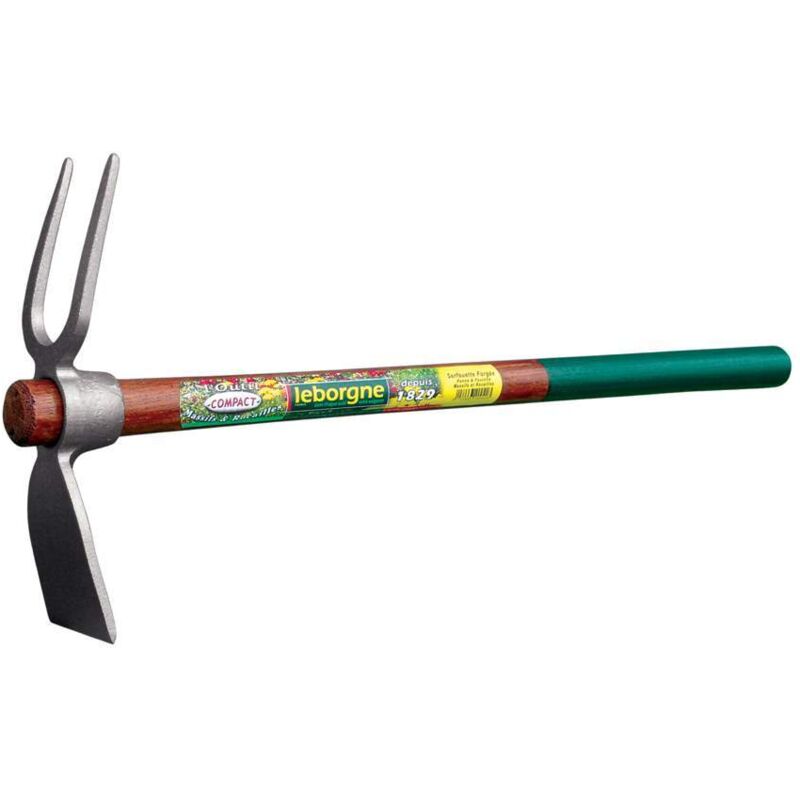 LEBORGNE Serfouette forg&eacute;e - panne et fourche 22 cm Lebogne