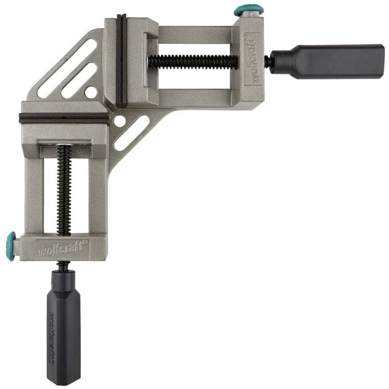 Pince d'angle c. équerre de maintien