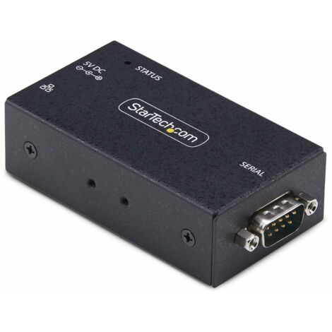 Serial to Ethernet Adapter LAN to RS232 StarTech.com Adaptateur Série vers Ethernet à 1 Port, LAN vers RS232 DB9 - Serveur de périphérique - 100Mb LAN, RS-232 - montable mur/rail DIN - Conformité TAA