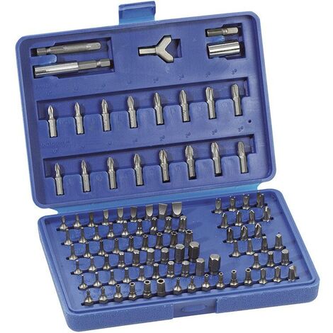Serie 100 1/4 x insertos de destornillador Fervi 0640