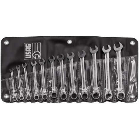 SERIE 12 CHIAVI COMBINATE A CRICCHETTO CON ANELLO TENUTA 285 KA/B12