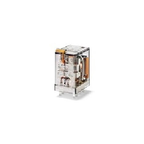 Serie 55 Relè industriale Ad innesto su zoccolo, 24 V, Standard, 2 contatti, 10 A, AgNi, DC, Scambio