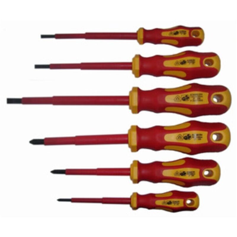 Serie 6 Cacciavite C/isolamento Vde