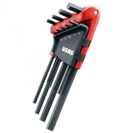 SERIE 9 CHIAVI MASCHIO ESAGONALE LUNGHE 280L/S9