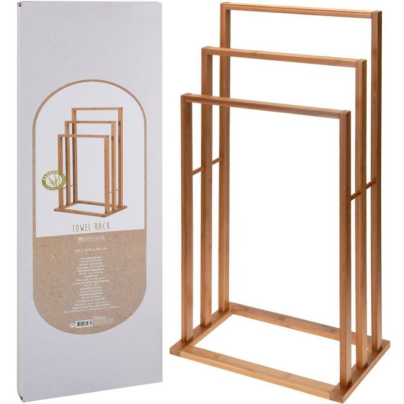 

BLUNGI toallero pie bambu 40x24,5x82 cm