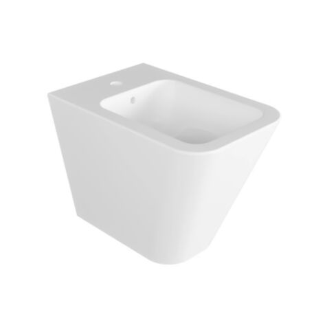 Serie build igienici filo parete in ceramica - azzurra bidet filo parete