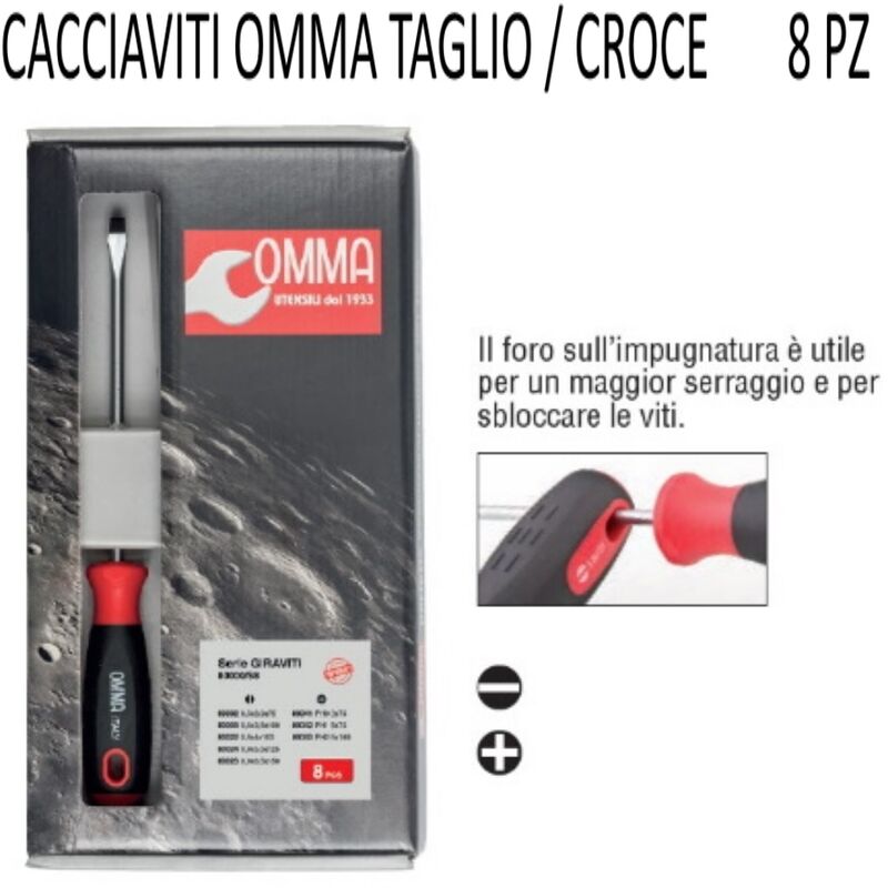 Image of Omma - serie cacciaviti ( 8 pz ) -promo-