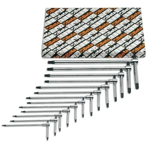 Serie chiavi a t maschio esagonale  beta 951tx/s13