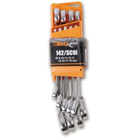 Serie chiavi combinate a cricchetto beta 142/sc9e
