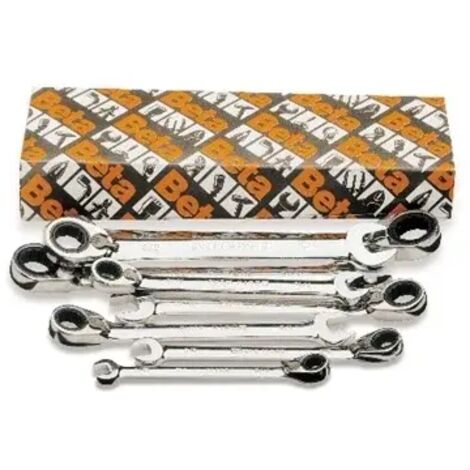 Serie chiavi combinate a cricchetto beta 142as/8