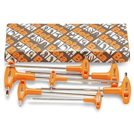 Set 6 Chiavi A Brugola Beta 951/S6 Con Impugnatura - Cromate, Professionali, Fatte In Italia - Foto 3