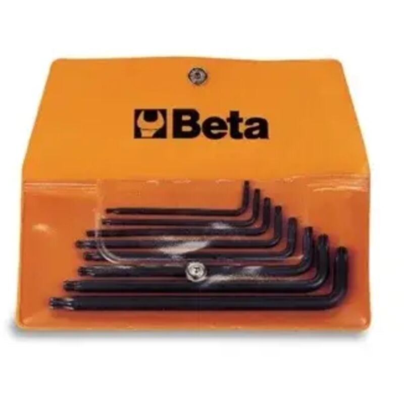 Beta - 97btx/b8 jeu de clés à douilles torx coudées
