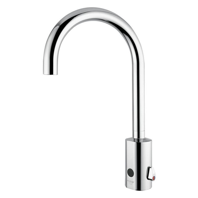 Idral - Série curve mitigeur électronique lavabo/évier avec photocellule et alimentation 230V