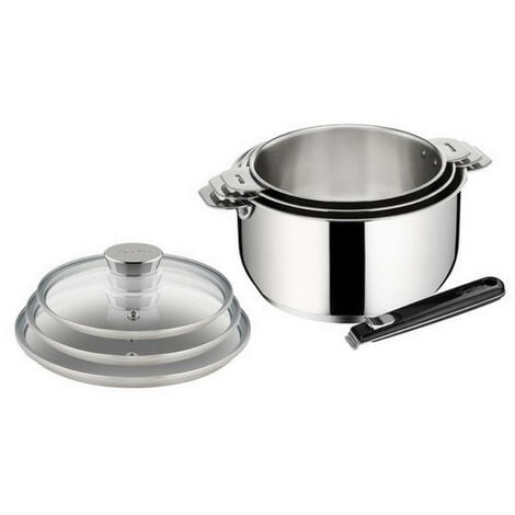 Série de 3 casseroles inox 16/18/20cm - Lagostina - 138600007
