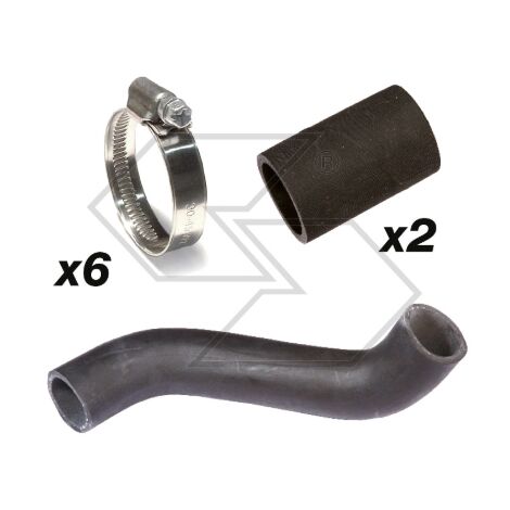 Serie de manguitos para tractor agrícola FIAT GOMMATO 580DT - 680DT - 780DT